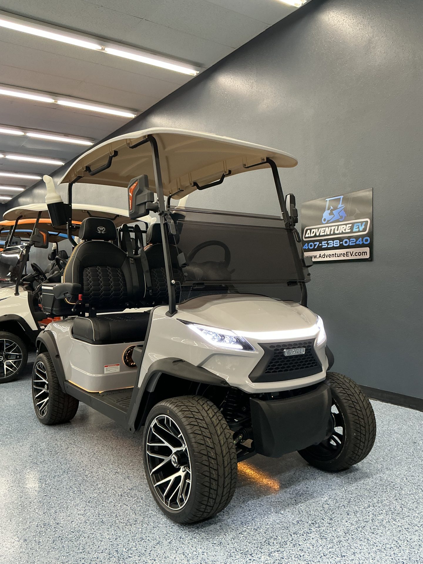 2026 Venom EV Strike Course Cart 210ah Battery