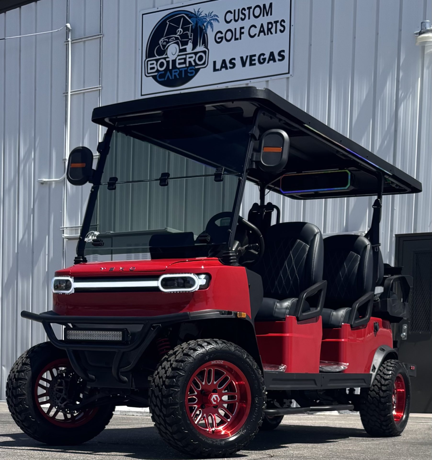 CUSTOM* All New TEKO Trophy Plus LITHIUM Powered 6 Passenger Golf