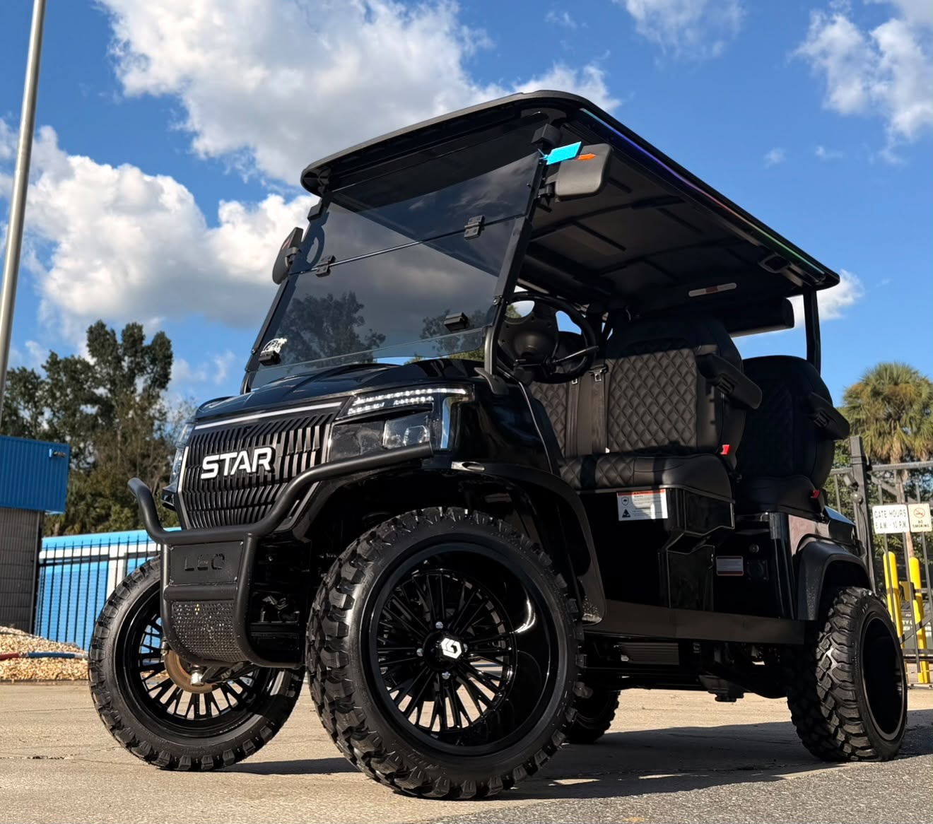 New Star Leo Blackout Edition LITHIUM Golf Cart for Sale - Ocala, FL
