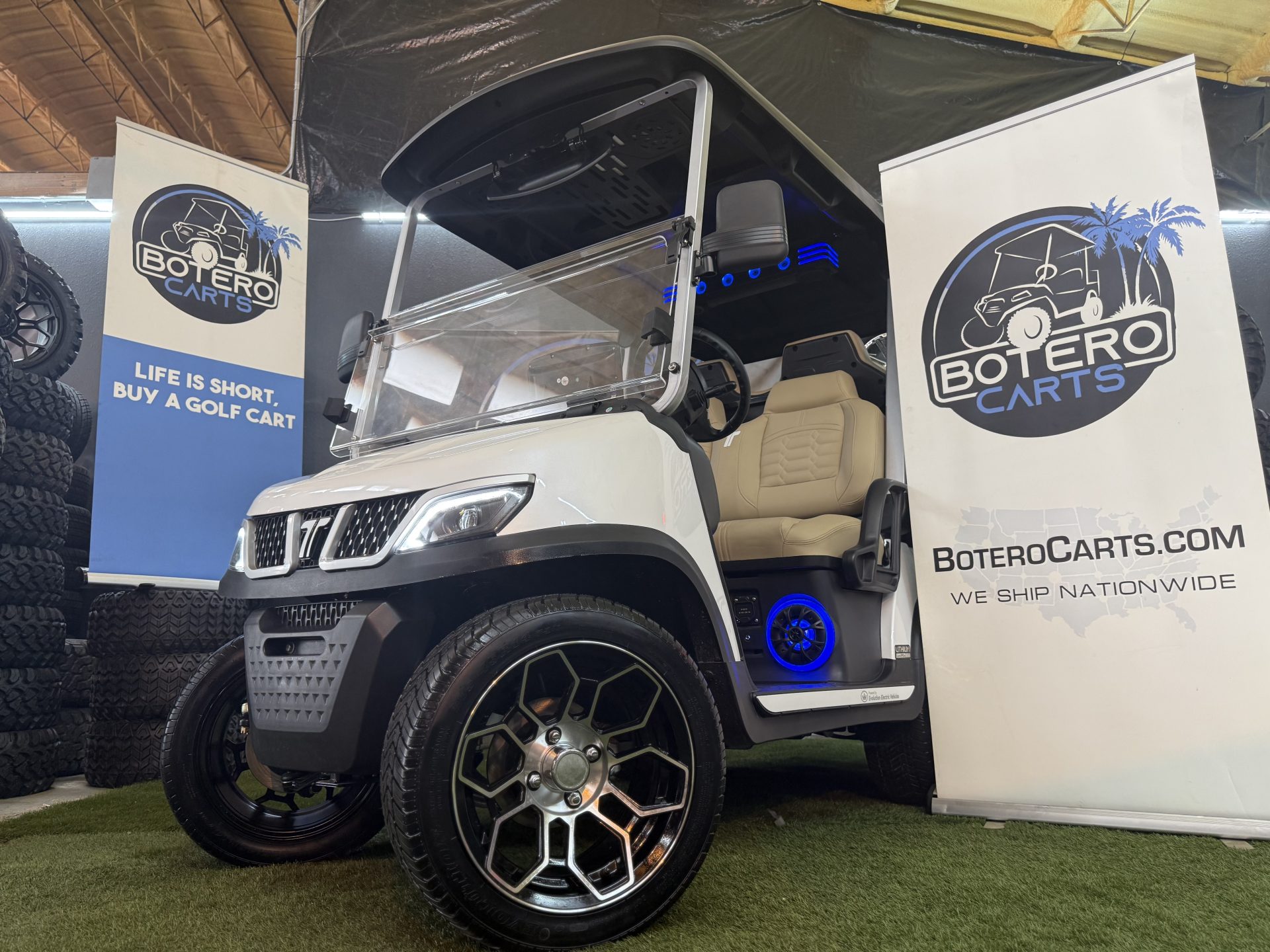 New Roadster 2+2 LifePO4 LITHIUM Golf Cart! Aluminum Chassis! – Charlotte