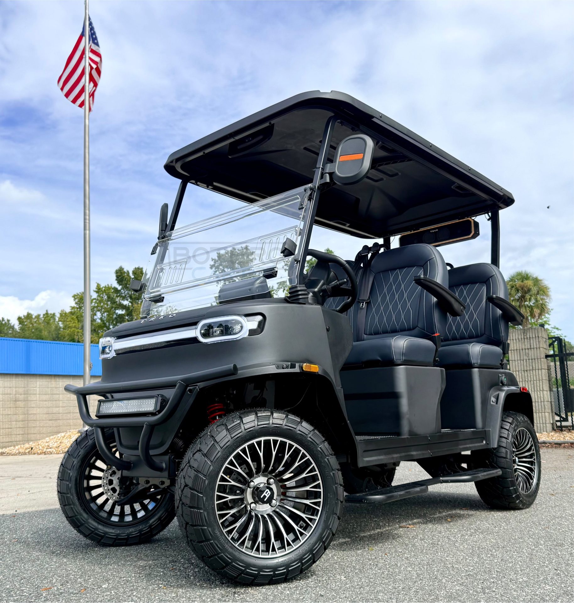 New Massive 150Ah LITHIUM *Limited Edition* Trophy Golf Cart! 0% for 48 Months!