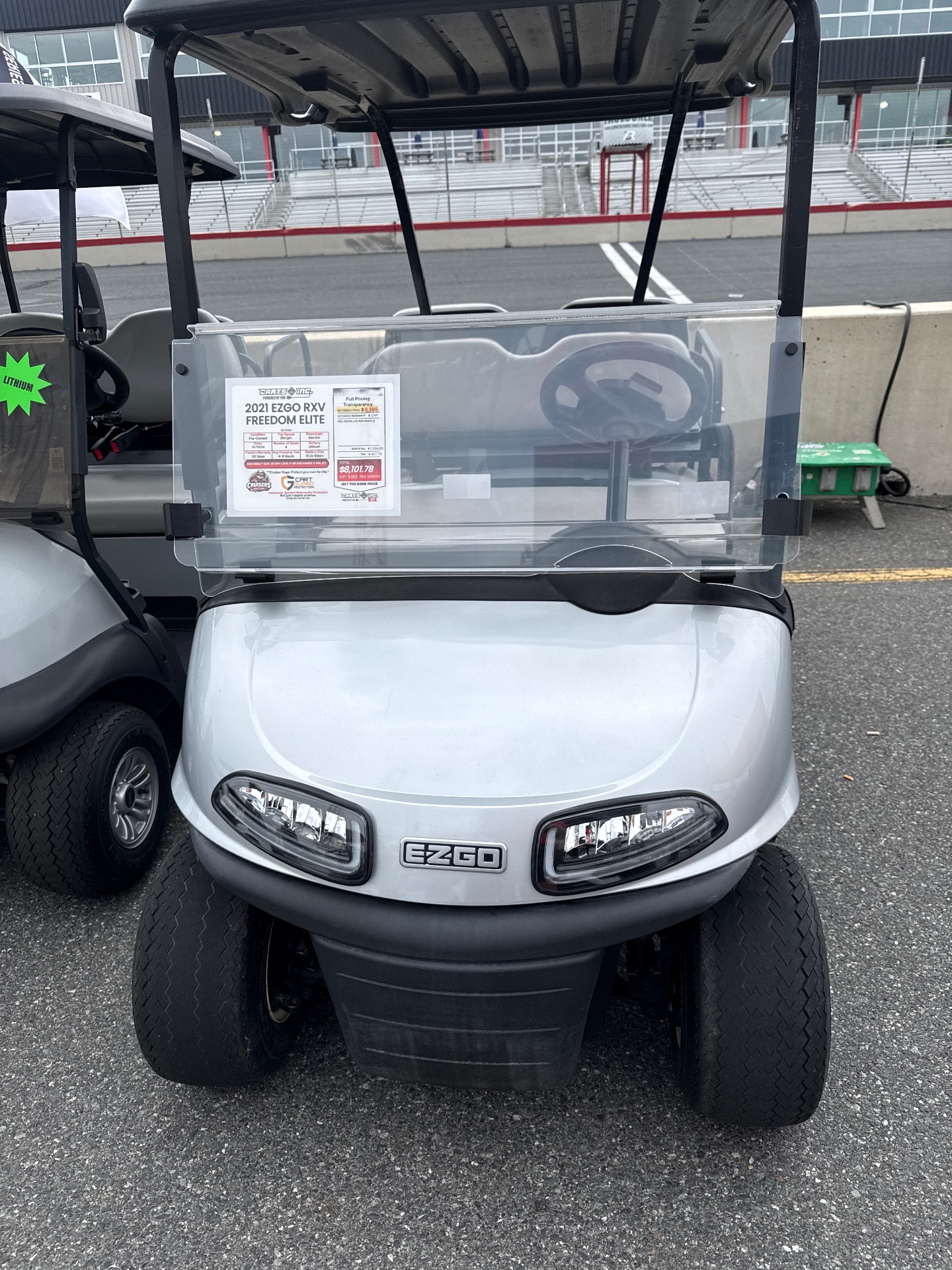 2021 E-Z-GO RXV Elite