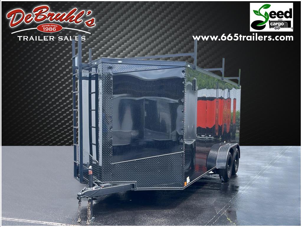 2026 SEED CARGO 7X16TA2 BO LADDER RACK