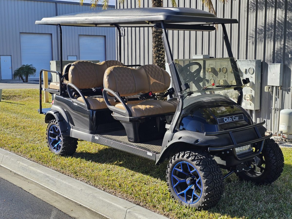 Club Car 6 Passenger Lifted Gas Street Legal