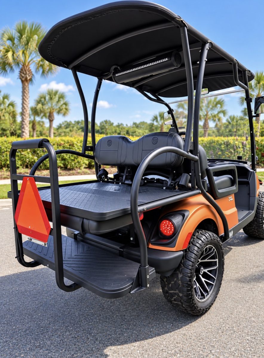2023 Yamaha Drive2 QuieTech EFI 4 Passenger Street Legal Gas Golf Cart ...