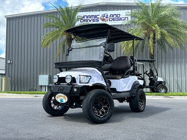 Custom Club Car Precedent 4 Passenger Street Legal Loaded