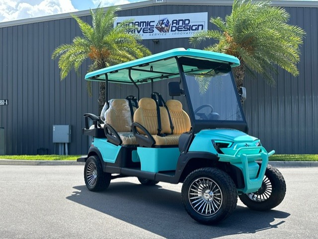 Limited Edition 2024 Atlas 6 Seater LSV 210aH Lithium Matte Tiffany Blue