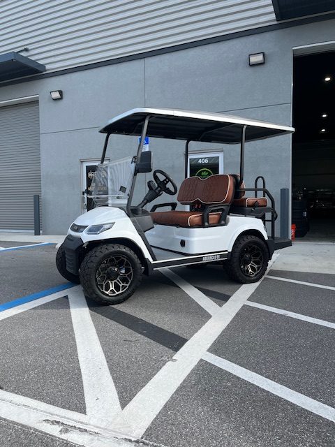 2023 AEV 4 passenger golf cart