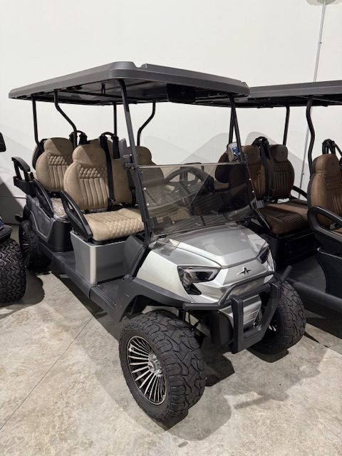 2024 Atlas 6 passenger lifted cart Silver