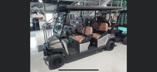 Silver Revo 72v Lithium Limo Cart