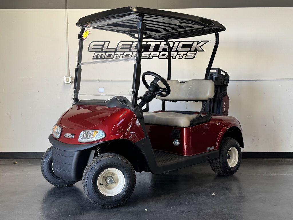 2020 E-Z-GO Freedom RXV ELiTE Inferno Red CPO