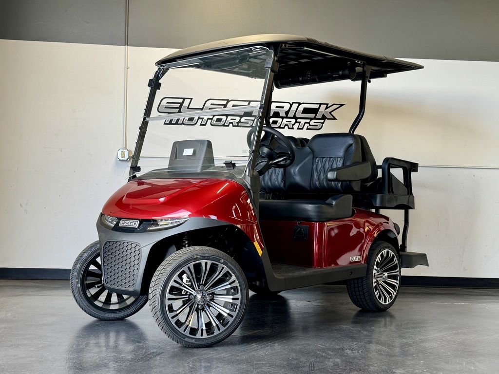 2026 E-Z-GO RXV 4 Touring STL ELiTE Lithium Inferno Red
