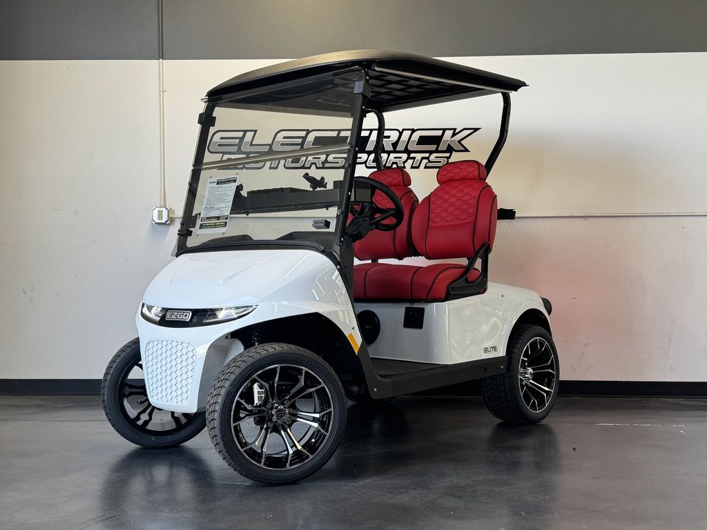 2026 E-Z-GO RXV 2 Freedom ELiTE 2.2 Lithium Bright White