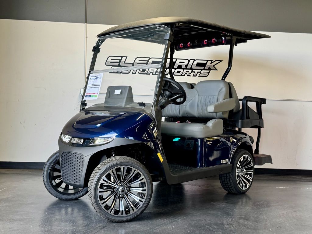 2026 E-Z-GO RXV 4 Touring STL ELiTE Lithium Patriot Blue