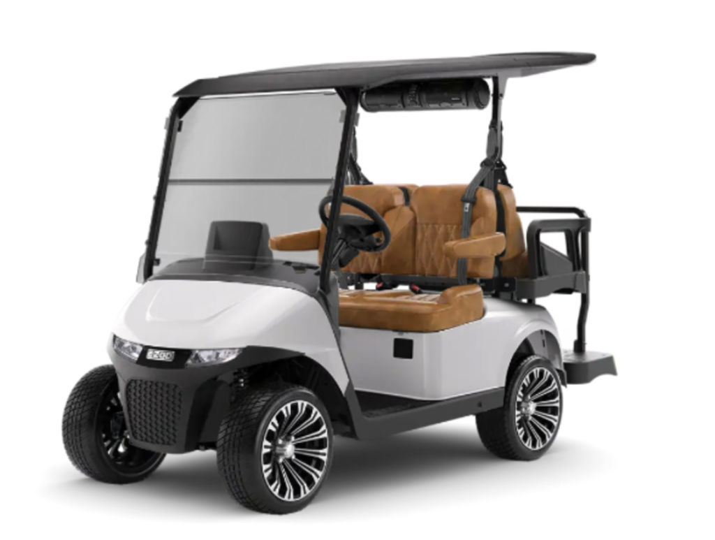 2026 E-Z-GO RXV 4 Touring STL ELiTE Lithium Bright White