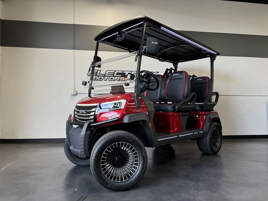 2026 EPIC E40FX Burgundy Red Metallic