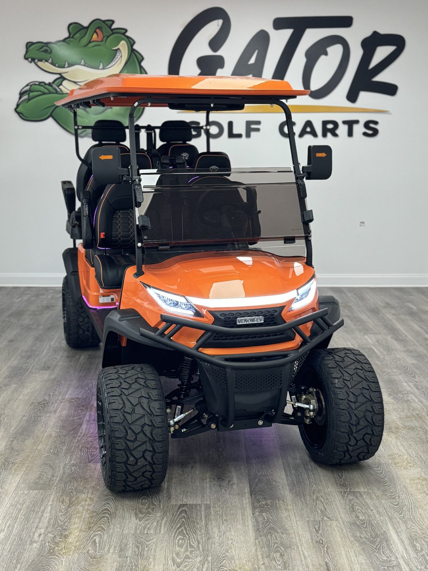 *NEW* 2026 VENOM-EV STRIKE-160 AH BATTERY- ORANGE WITH CUSTOM MATCH INTERIOR- STREET LEGAL