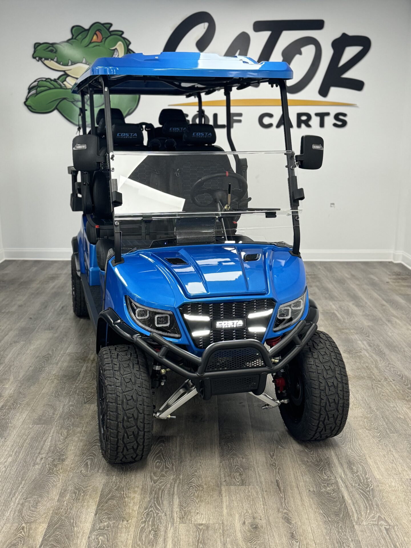 *NEW* 2026 Costa Carts 600S BLUE/BLACK INTERIOR-STREET LEGAL-150 AH BATTERY 75 MILE RANGE