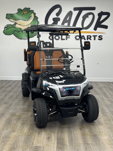 *2026* NEW ALSET UNITY  4 FORWARD GOLF CART-STREET LEGAL- BLACK- BROWN  SEATS- STREET LEGAL