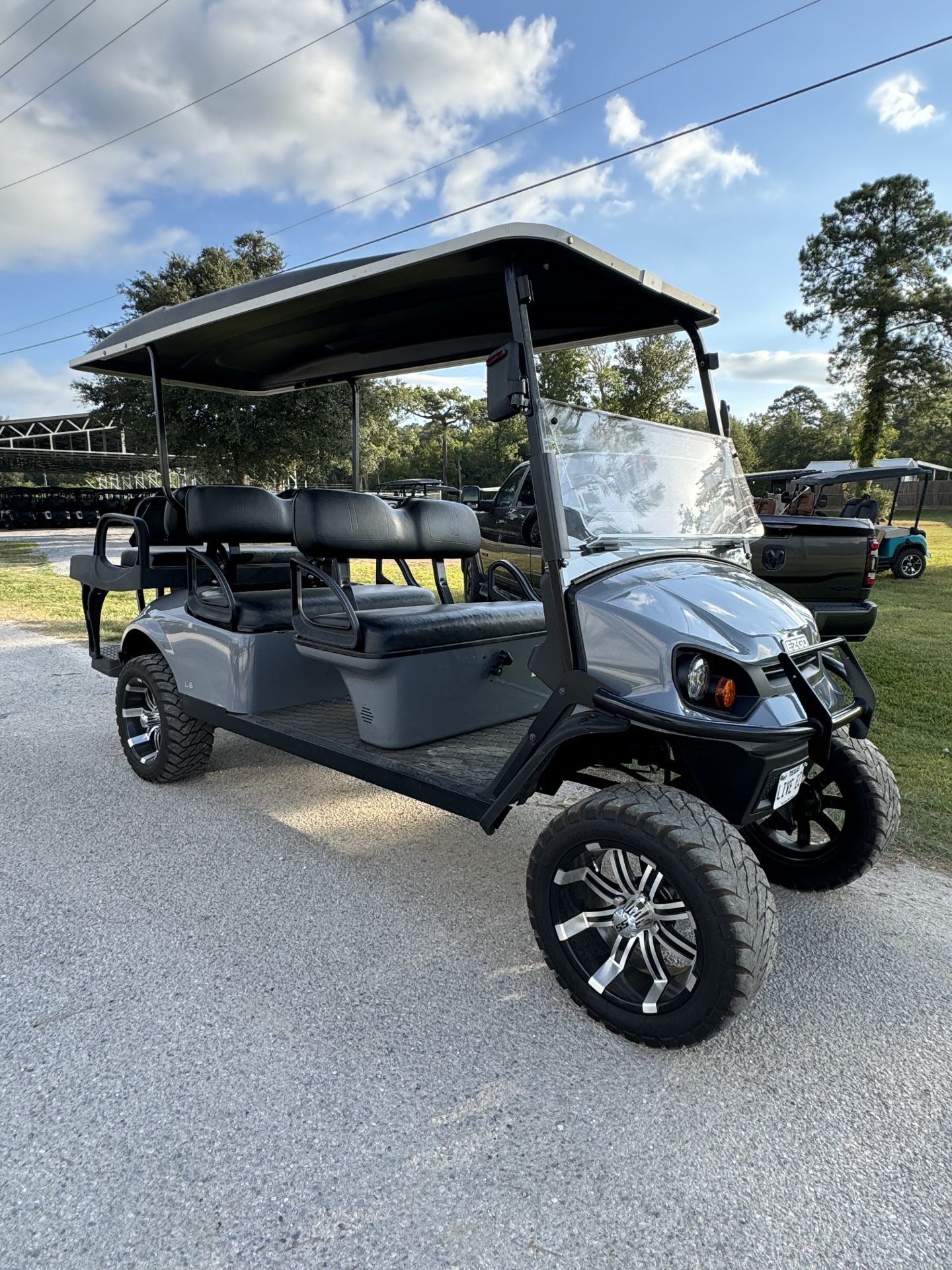 2022 EZGO 6 seater Gas
