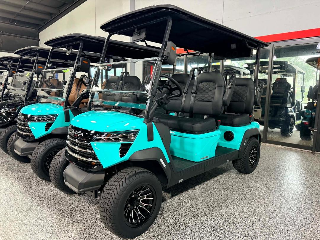 BOCA EV LITHIUM GOLF CART (Purebred Lowered)