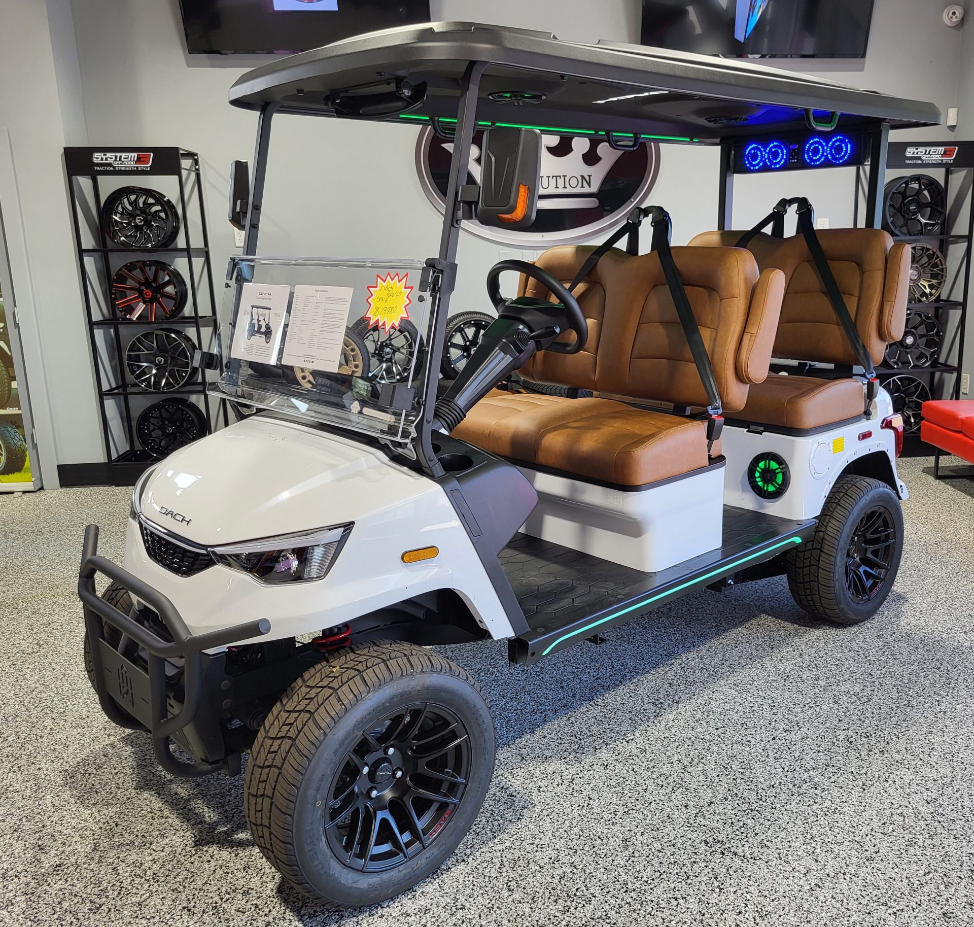 Dach Types DACH APOLLO GEN2 LITHIUM GOLF CART (4) FACING FORWARD | Matts Custom ...