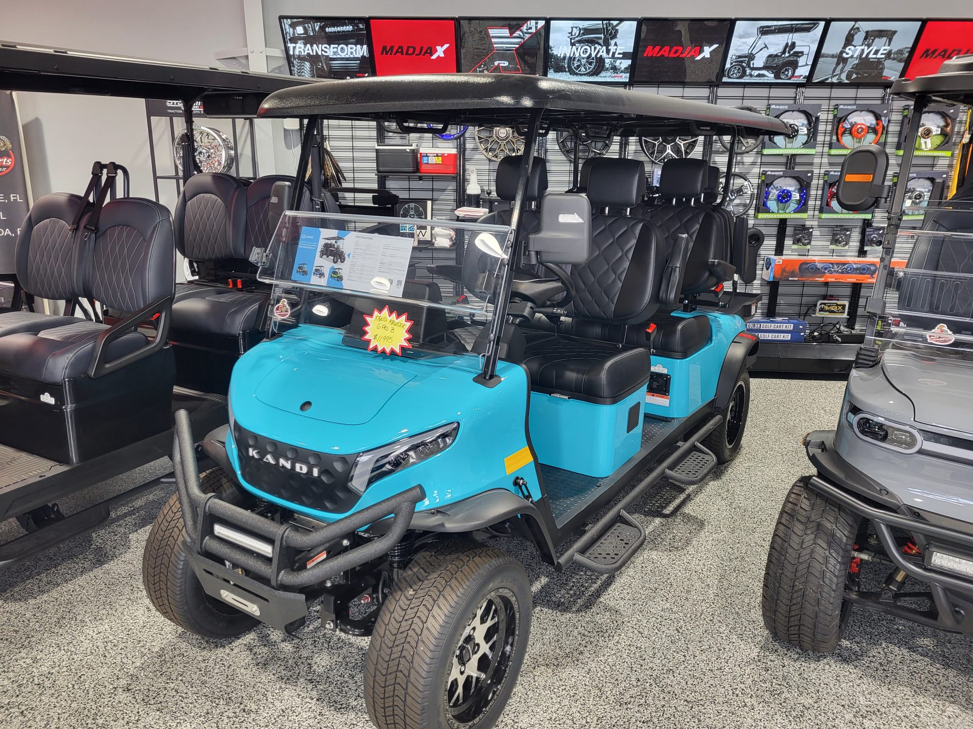 KANDI EV LITHIUM GOLF CART 4 + 2