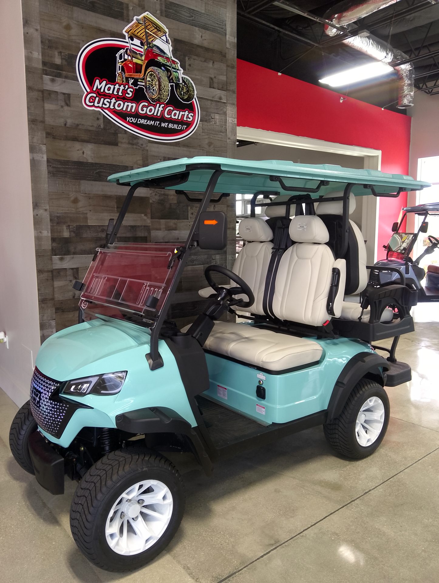 EZ KRUISER RAPTOR LITHIUM GOLF CART 2+2