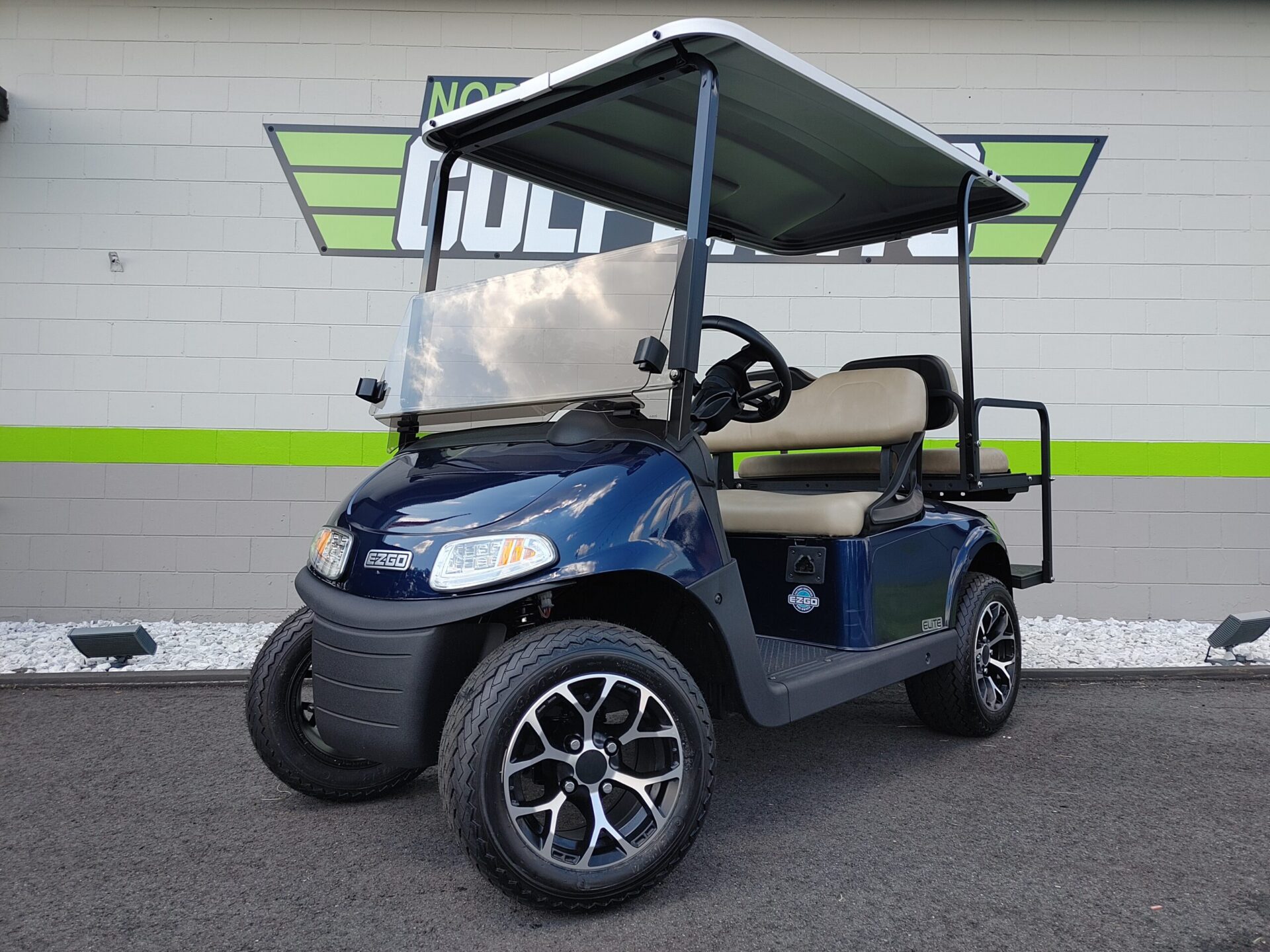 2021 EZGO RXV LITHIUM – CERTIFIED PRE-OWNED – BLUE