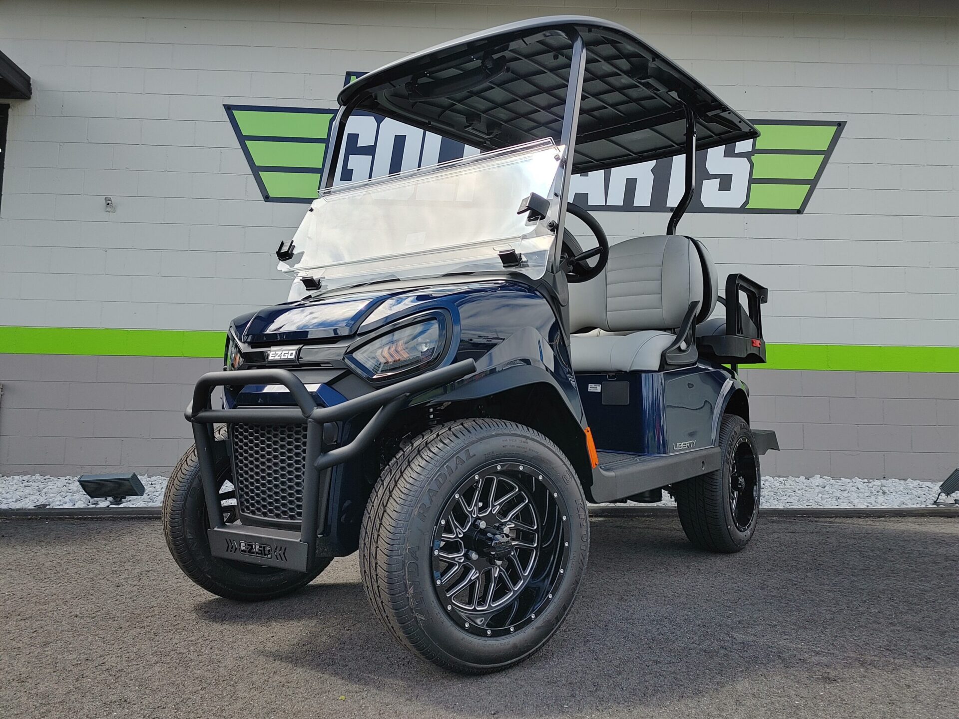 ALL NEW 2027 EZGO LIBERTY-X GAS – LIFTED