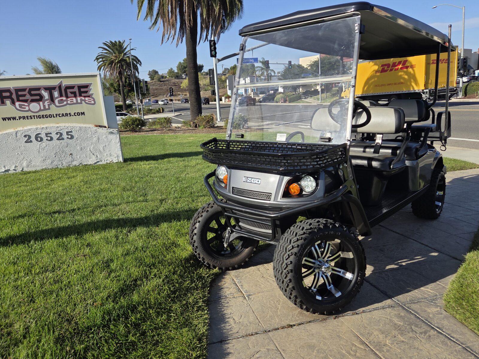 2021 E-Z-GO Express L6 EFI Gas 6 Passenger Golf Cart