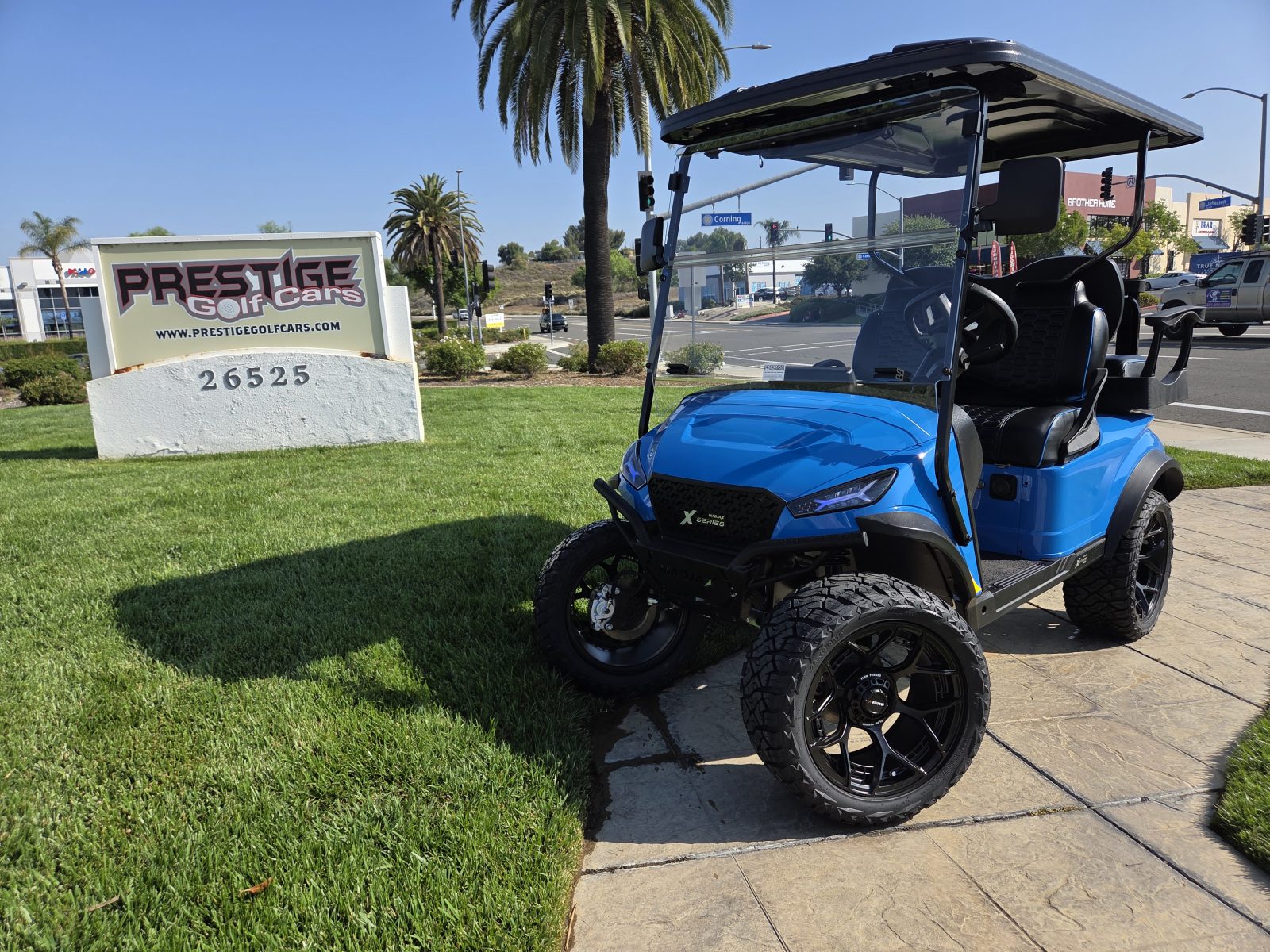 2025 MadJax X Series 4 Passenger Lifted Lithium Golf Cart