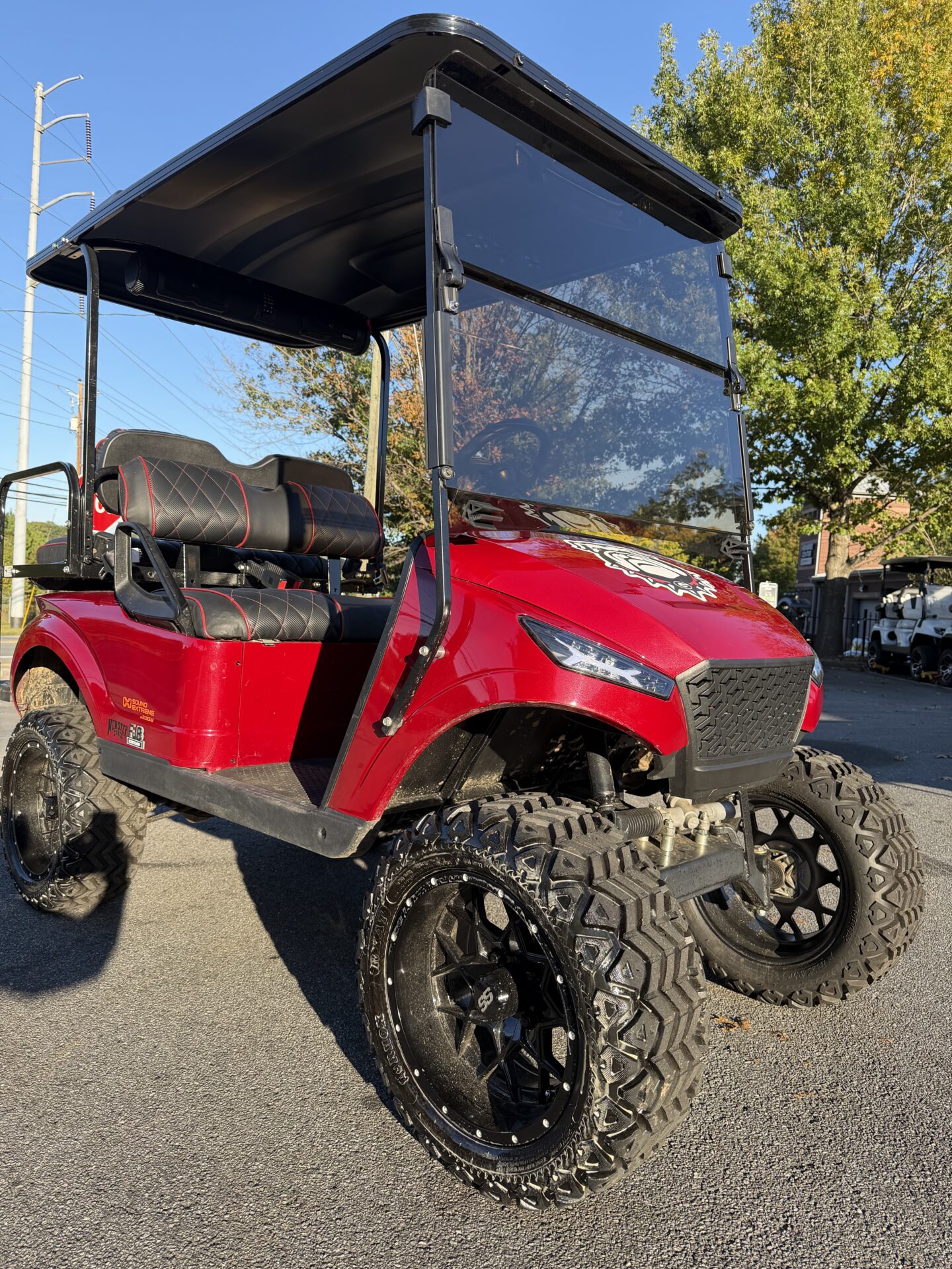 EZGO TXT 48V Lithium UGA Bulldogs Edition