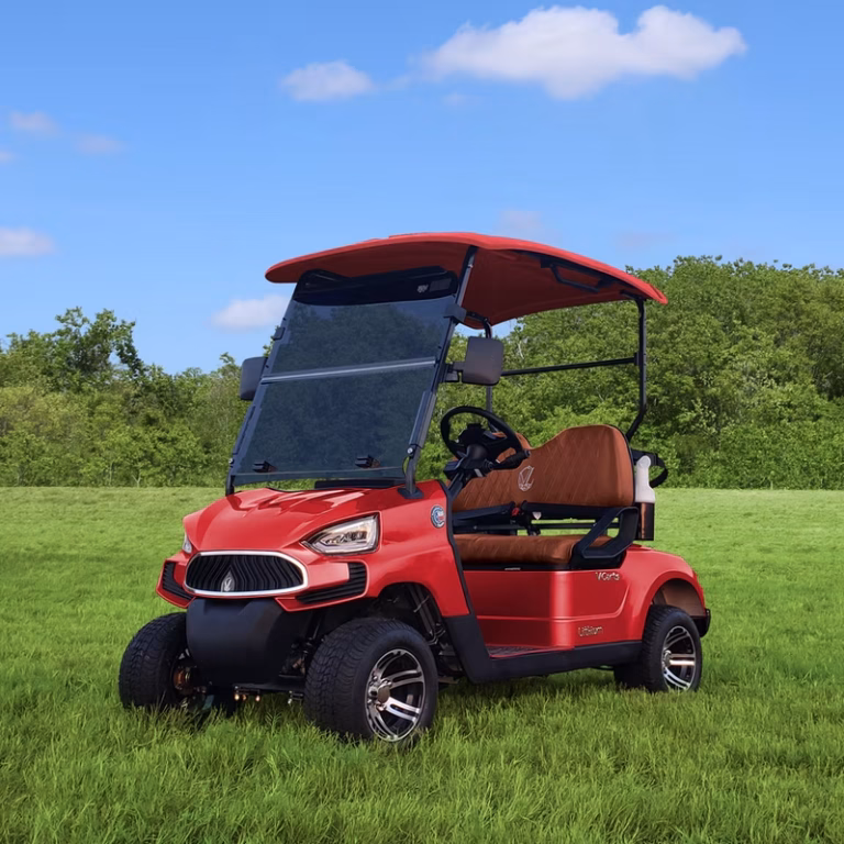 2026 VCarts The OG Red 2 Passenger Golf Cart