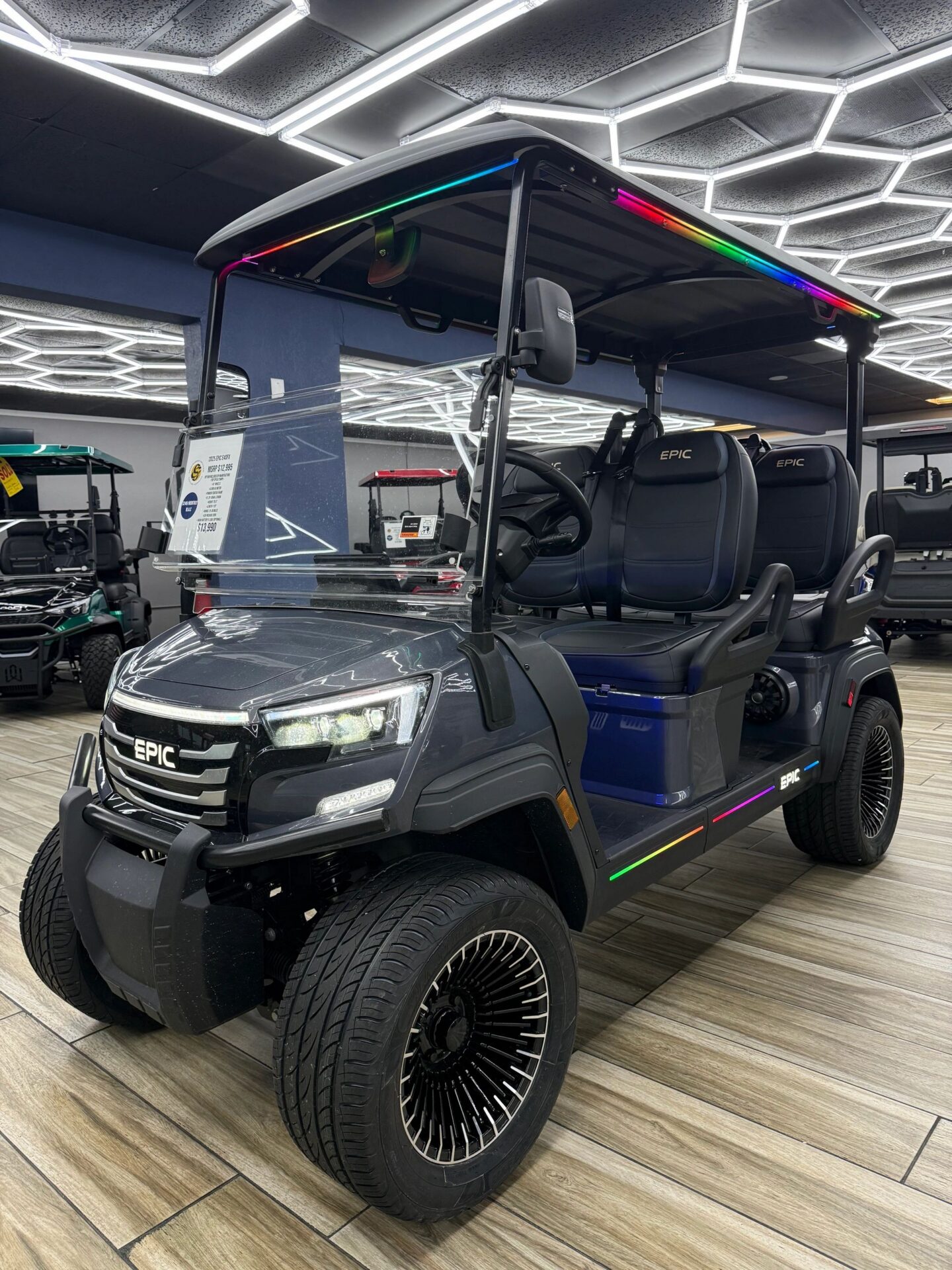 2026 EPIC E40FX Metallic Charcoal